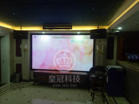 昆山城东绿地别墅私人影院与智能家居